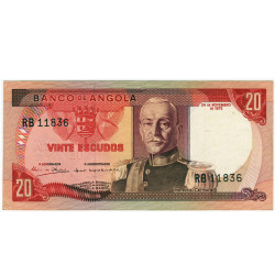 20 Escudos - Angola 1972 BELA