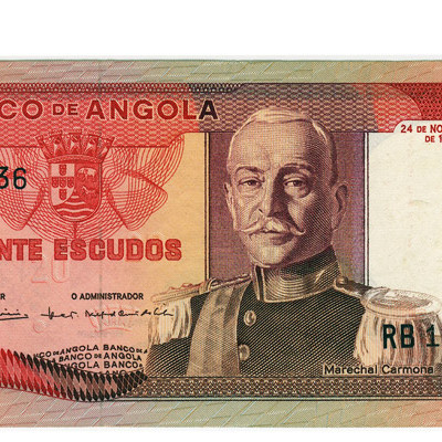 20 Escudos - Angola 1972 BELA