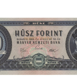 20 Forint - Hungria 1969