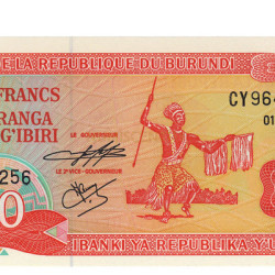 20 Francos - Burundi 2001