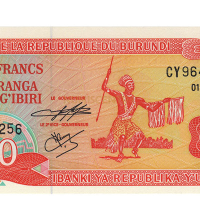 20 Francos - Burundi 2001