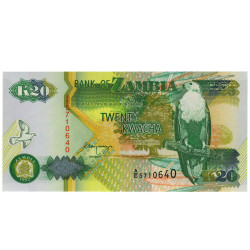 20 Kwacha - Zambia 1992