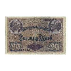 20 Mark - Alemanha 1914