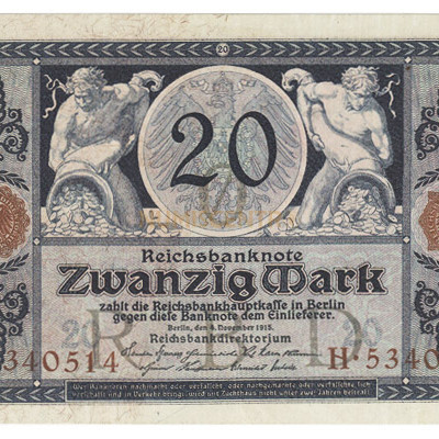 20 Mark -Alemanha 1915