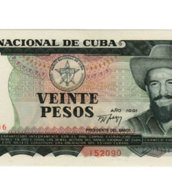 20 Pesos - Cuba 1991