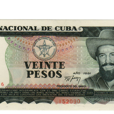 20 Pesos - Cuba 1991