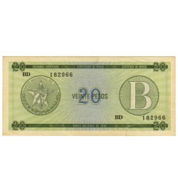 20 Pesos - Cuba 1985 B