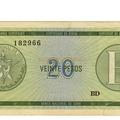 20 Pesos - Cuba 1985 B