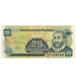 25 Centavos Cordoba - Nicaragua 1991