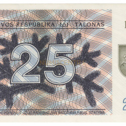 25 Talonas - Lituania 1991