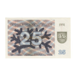 25 Talonas - Lituania 1991