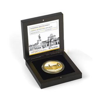 Moeda 2,5€ Comemorativa Terreiro do Paço 2010 Ouro Proof