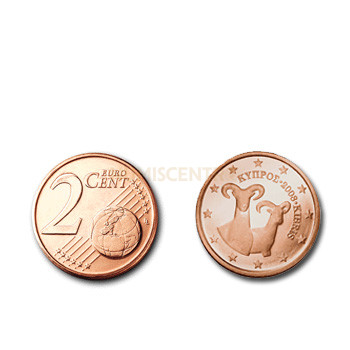2 Centimos - Chipre 2008