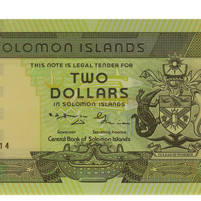 2 Dolares Ilhas Salomão