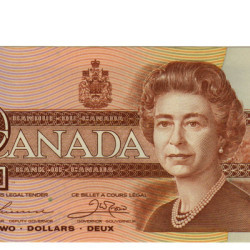 2 Dollars - Canada 1986