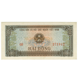 2 Dong - vietnam do Norte 1980
