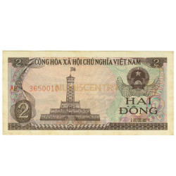 2 Dong - vietnam do Norte 1985