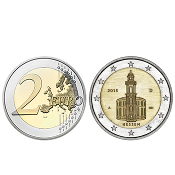 2 Euros Igreja São Paulo - Alemanha 2015 A