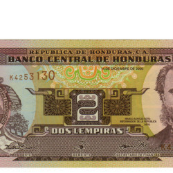 2 Lempiras - Honduras 2000