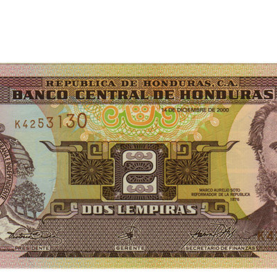 2 Lempiras - Honduras 2000
