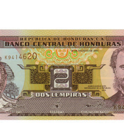 2 Lempiras - Honduras 2001