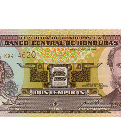 2 Lempiras - Honduras 2001