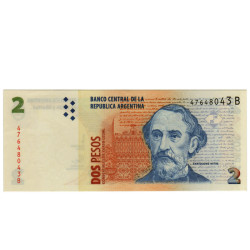 2 Pesos - Argentina 1997