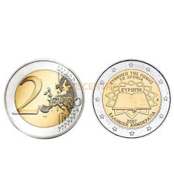 2 Euros Tratado Roma Grécia 2007