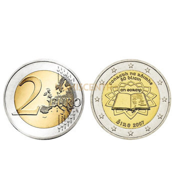 2 Euros Tratado Roma Irlanda 2007