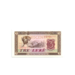 3 Leke - Albania 1976 Nova