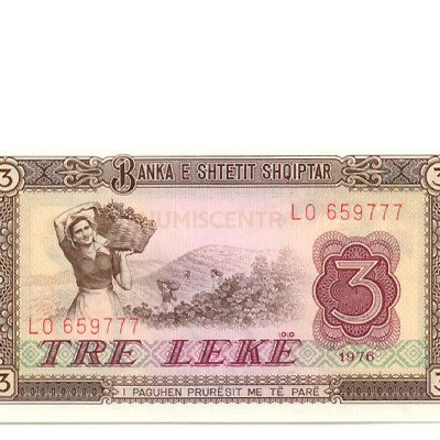 3 Leke - Albania 1976 Nova