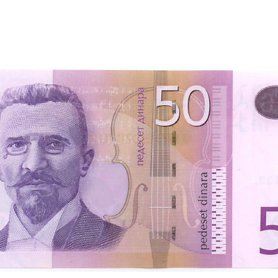 50 Dinara - Sérvia 2005 Nova