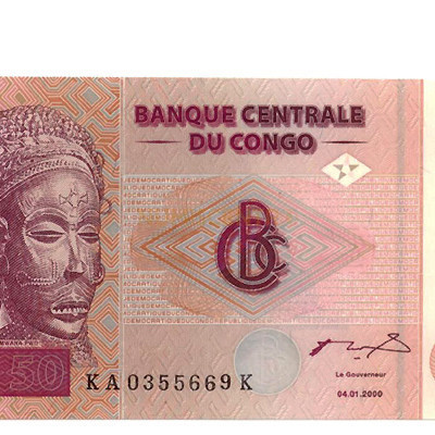 50 Francs - Congo 2000 NOVA