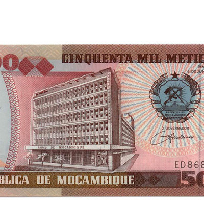 50000 Meticais - Moçambique 1993 NOVA