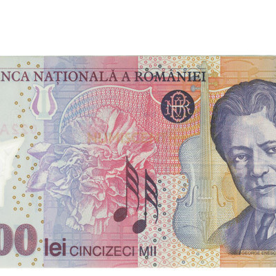 50000 Lei - Romenia 2001