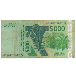 5000 Francs MBC - Senegal 2003