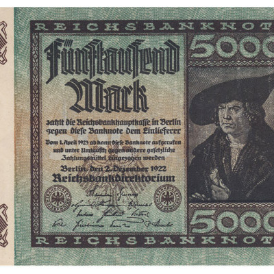 5000 Mark - Alemanha 1922