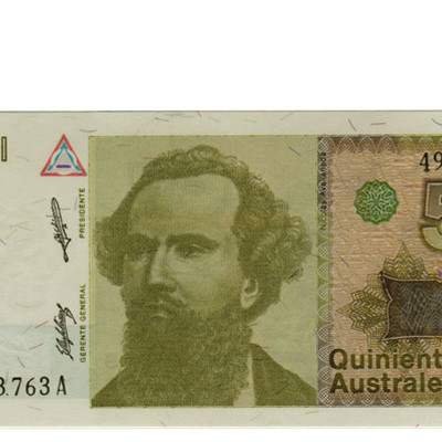 500 Australes - Argentina 1990