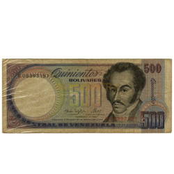 500 Bolivares - Venezuela 1987