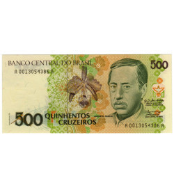 500 Cruzeiros - Brasil 1990
