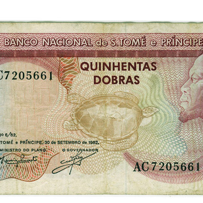 500 Dobras - S Tome e Principe 1982