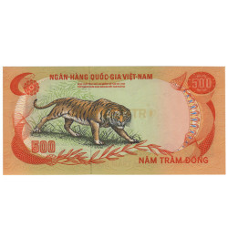 500 Dong - vietnam Sul 1972