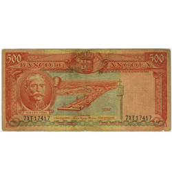 500 Escudos - Angola 1956 MBC-