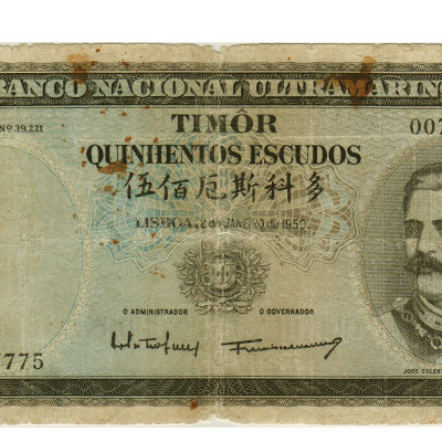 500 Escudos - Timor 1959