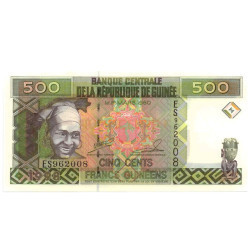 500 Francs - Republica da Guine 1998 Nova