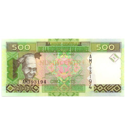 500 Francs - Republica da Guine 2006 Nova