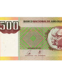 500 Kuanzas - Angola 2003 NOVA