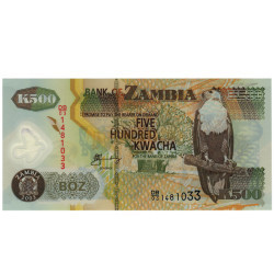 500 Kwacha - Zambia 2003