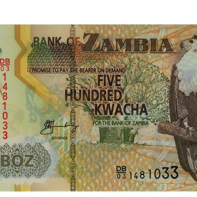 500 Kwacha - Zambia 2003
