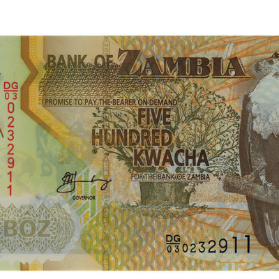 500 Kwacha - Zambia 2005